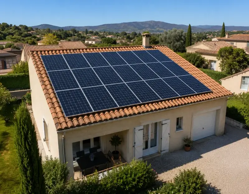 Prime à l'autoconsommation panneaux solaires Villate — aide financière de l'État